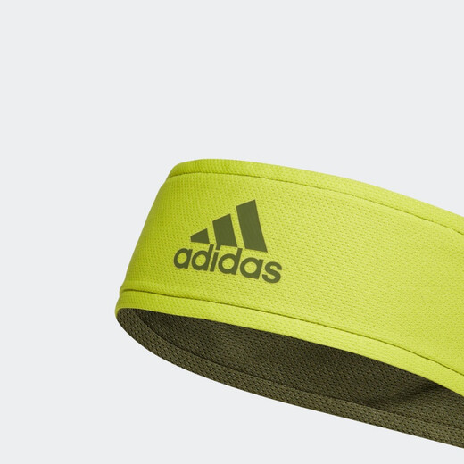 Adidas阿迪达斯头带TENNIS TB A.R. 男女网球运动发带 酸绿 黄/绿色/青灰/黑色 OSFM
