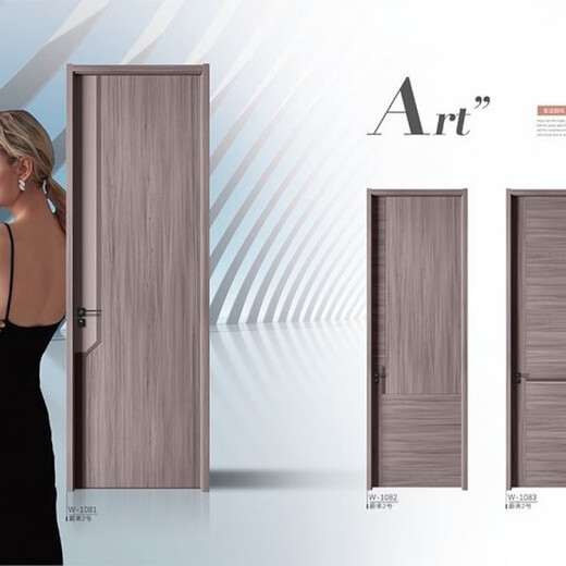 Meikejie Ecological Solid Wood Composite Door Paintless Bedroom Carbon Crystal Carbon Fiber Soundproof Room Study Customized Home Door Promotion (Full Set including Hardware) Style and Size Consult Customer Service Customization