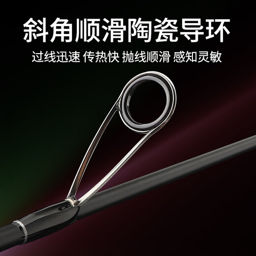 TAIGEK Okalua Rod M Quick Adjustment Universal Newbie Luya Long-drobe Fishing Rod Straight Handle 2.1-meter Spinning Wheel Fishing Tackle Complete Set