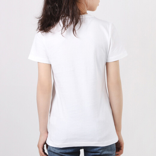 Adidas Frauen kurzärmeliger Sommer Neues farbenfrohes Logo atmungsaktivem Strick halbärmelig lose T-Shirt FJ5012 FJ5012 S (160/84A)