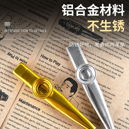 
LNGA LANDGRE Kazudi Metal Guitar Ukulele Accompaniment Unpopular Small Musical Instruments Simple Gold (Give a full set of gifts) Tooth protection model Sky blue (Give a good gift with lanyard)