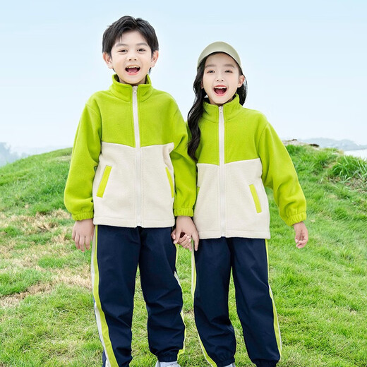Xinkepaier primary school uniform set for windbreaker three-piece autumn children's class uniform autumn winter clothes kindergarten garden clothes spring and autumn style boys winter summer four-piece set = A713+6627 170