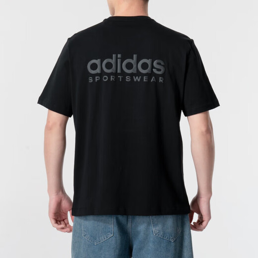 阿迪达斯 （adidas）男装2025年M ALL SZN G T运动健身训练休闲短袖T恤 IR5266 L
