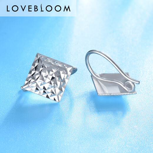 Blooming Love Platinum Earrings pt950 Platinum Earrings Women's Earrings Earrings A Pair of Diamond Earrings for Men and Women Birthday Gifts Custom Weight Change Price Link Single Shot Not Posted