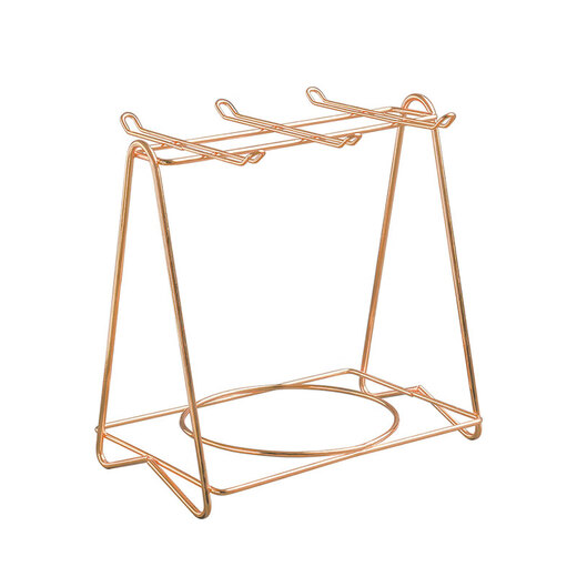 CLITON coffee cup and saucer set European-style gold-rimmed ceramic cup Western-style black tea cup breakfast cup milk cup 6 cups 6 saucers 6 + cup holder