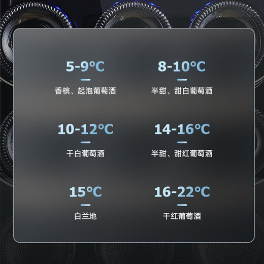 WINDELN Wendel red wine cabinet compressor constant temperature wine cabinet household mini small moisturizing tea cigar storage refrigerator compressor air-cooled steel shelf 23 bottles