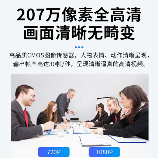 Digital Video Conference Camera 12x Optical Zoom USB HD 1080P Conference Camera Set Network Conference Room Solution Software System Conference Equipment Huateng USB2.0 HD Conference Camera HT-HD6U2