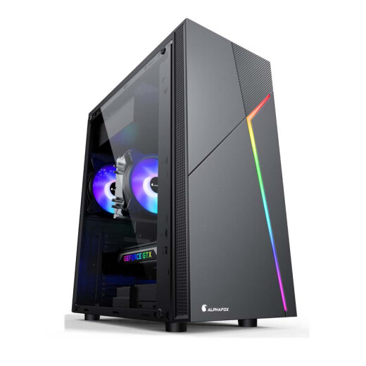 Yipinlangyun Intel 12th Generation i5 12400F RTX3060 E-Sports Gaming Desktop Computer Conjunto de host Host Package Four (duodécima generación i5/16G/1050 gráficos independientes + anfitrión único)