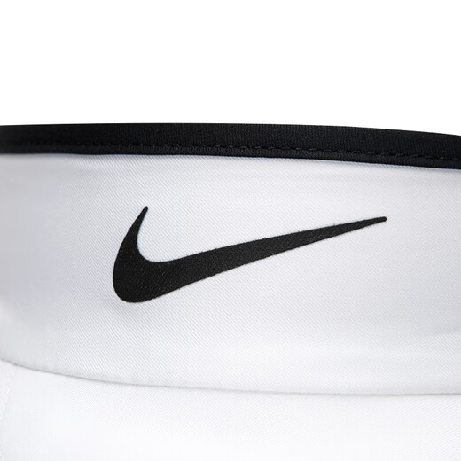 耐克（NIKE）运动帽男帽女帽2025新款休闲帽透气遮阳帽空顶帽子FB5061-100 FB5061-100白色黑边 均 码