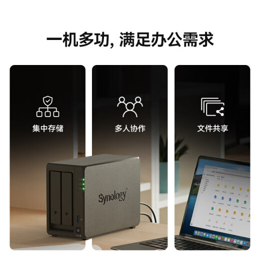 Synology DS723+ NAS с 2 12TB Synology HAT3310 набор жестких дисков