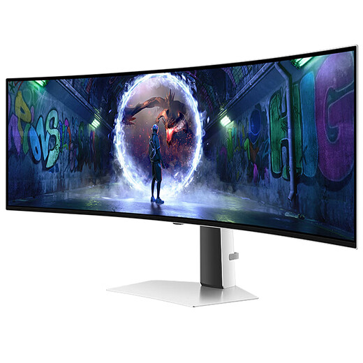 Samsung Odyssey G9 49-inch fish screen OLED 5K curved screen high brush gaming desktop external ultra-wide split screen G93SC G93SD gaming monitor 5K 240Hz no speakers S49DG932SC official direct flagship store