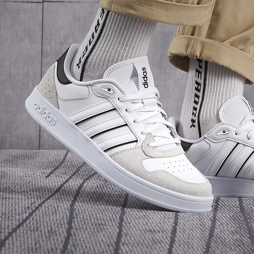 
Adidas men's shoes Spring new low-top comfortable lightweight breathable small board shoes fashionable and versatile casual shoes AW3889 FY5914/reverse fur highly recommended 42
