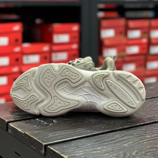 阿迪达斯 （adidas）三叶草男鞋女鞋夏季运动鞋网面透气跑步鞋复古老爹鞋休闲鞋JQ3927 JH7354/灰绿 41