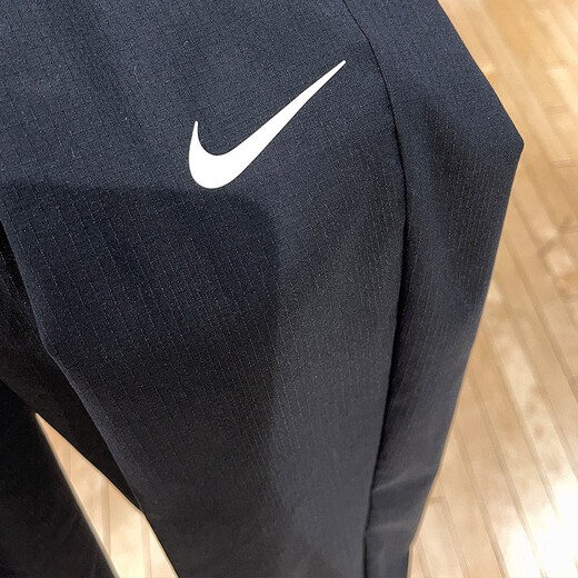 耐克（NIKE） 男裤 春季新款运动裤梭织快干束脚收腿裤子加绒保暖休闲裤长裤 CV1991-010/黑色梭织/薄款 L (175/80A)