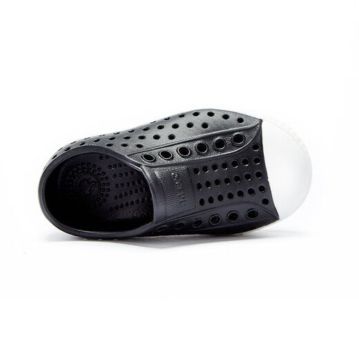 
native children's hole shoes Jefferson series solid color outdoor beach sandals ultra-light breathable trendy paired with sports shoes 13100100-1105 29