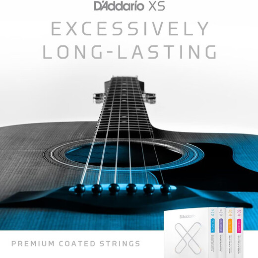 
D'Addario American Dadario Coated XS Coated XT Phosphorus Copper EXP16 Beginners with Beginners Folk Ace Guitar Strings XSABR1047(10-47) Brass