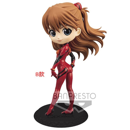 
BANDAI Japanese Bandai Glasses Factory MegaHouse New Century Evangelion EVA Figure Ayaha Ri Asuka Figure Asuka Driver B Different Color 16832-14cm