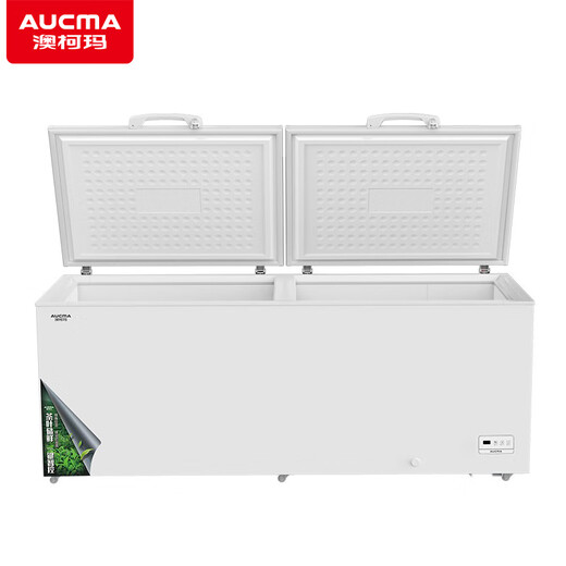 AUCMA BC/BD-520/730/828TEAX Gabinete para té Congelador Comercial de gran capacidad Congelador horizontal Refrigerador Control electrónico de temperatura de precisión Apertura superior Puerta doble BC/BD-520TEAX Control electrónico de temperatura de precisión 520L