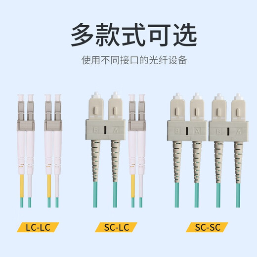 Dix Gigabit Optoelectronics Ten Gigabit Multimode OM3 Fibre Jumper Gigabit Tail Fibre LC-LC SC-SC Grade Télécom OM4 Câble fibre bordeux blindé [OM4 / haute qualité] LC-LC 2 mètres