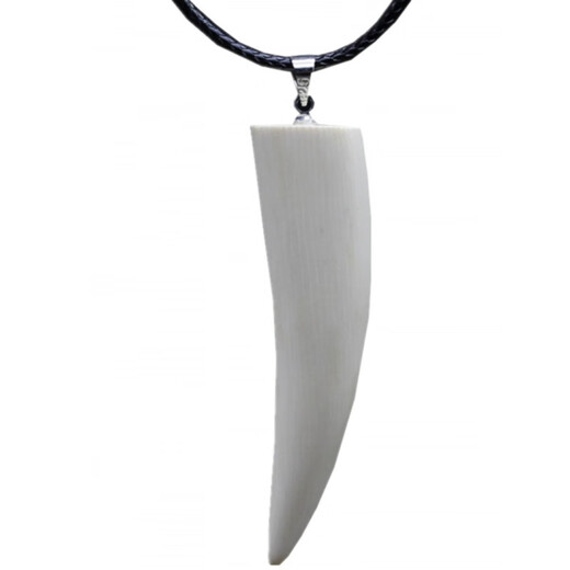Snqp mammouth dents poinçon pendant collier pendentif femmes de tempérament simple gigantesque gise de pendentif gadin bellestie fidelity 3271 # spécifications environ 9 * 37 mm en vedette de produits fins