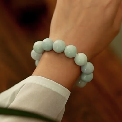 Manlicui guaranteed price 11.11 jade bracelet for men and women 14mm round beads as a gift for boyfriend with certificate