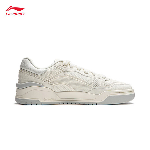 李宁月白2.0丨板鞋男鞋小白鞋撞色舒适百搭经典休闲鞋AGCU275