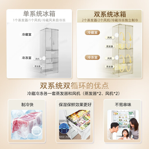 TOSHIBA Dabai Peach 479 Japanese-style multi-door small household dual-system ultra-thin embedded automatic ice-making air-cooled frost-free refrigerator with national subsidy GR-RM479WE-PG1B3