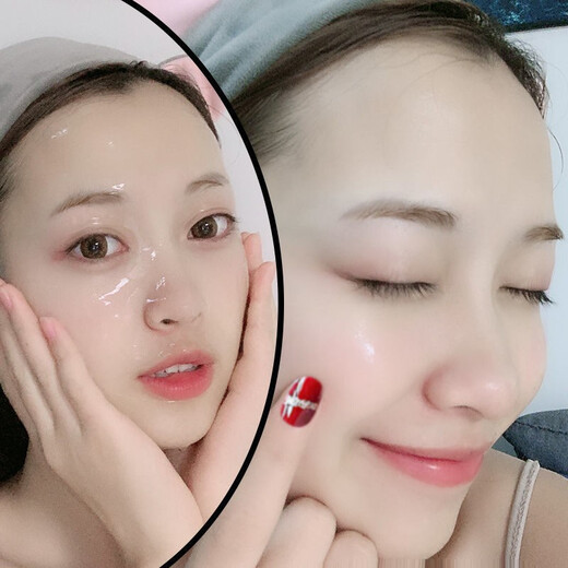Qingzitang Collagen Mask Moisturizing and Brightening Skin Tone Deep Moisturizing and Delicate Skin Care Universal for Men and Women Collagen Mask 3 Boxes 30 Tablets