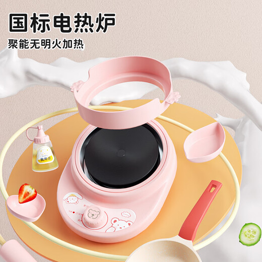 食玩真煮迷你小厨房真煮全套真实做饭抗菌麦饭石女孩生日礼物7-14