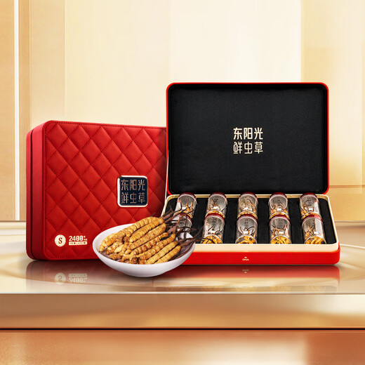 东阳光冬虫夏草2-3根/g50g约125根滋补礼盒冬虫草营养品补品送长辈老人