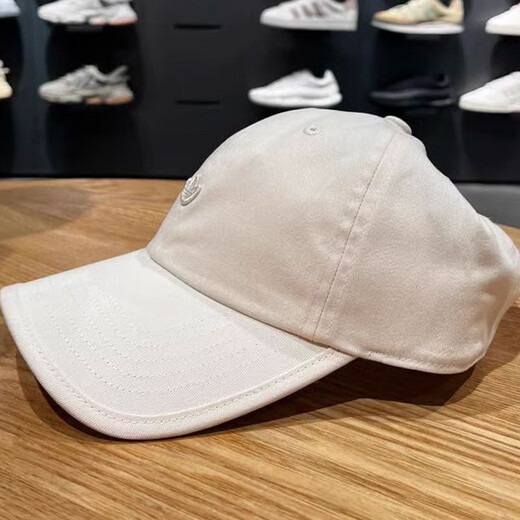 阿迪达斯 （adidas）三叶草运动帽男帽女帽2025新款户外遮阳帽子时尚休闲帽 IL4884 OSFW