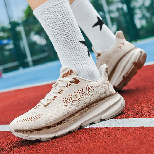 
KMKT [Putian High-version] Men's Shoes Summer Cushioning Casual Running Shoes Men's Trendy Shoes Student Sports and Casual Shoes Beige WD-9908 39