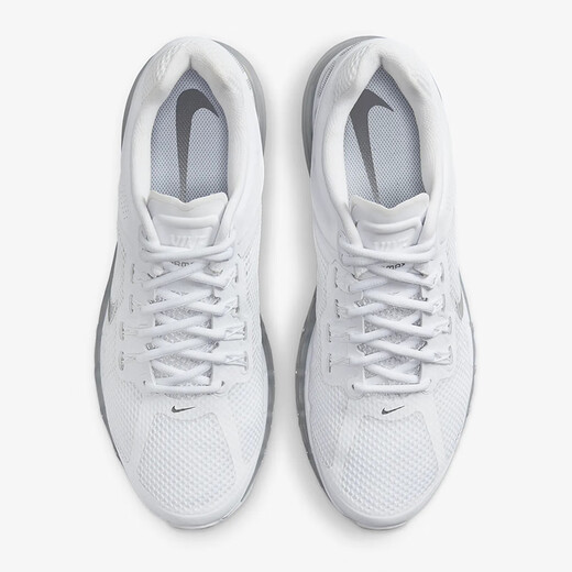 Nike (Nike) Herren 24 neue Vollverschiebungspolster-Laufschuhe Air Max 2013 gepolsterte Unterstützung atmungsaktive Sportschuhe weiße HF4884-100 Standard 40/US7