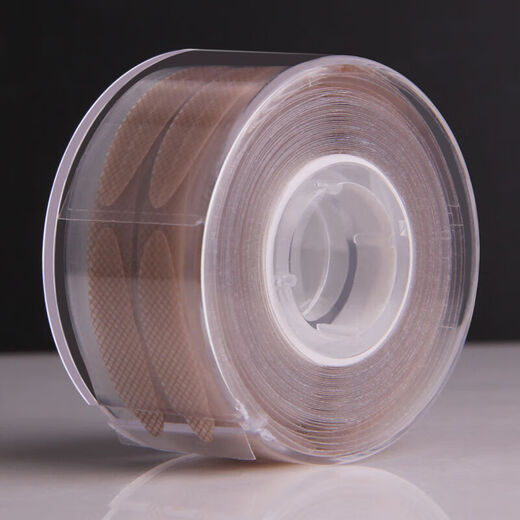 UPLUS Roll Lace Mesh Invisible Double Eyelid Stickers 600 Stickers Flesh Color L Wide Good Stickiness Easy to Apply Makeup