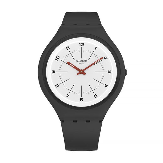 斯沃琪（Swatch）瑞士手表 超薄系列 SKIN转盘 情侣石英男女表SVUM104