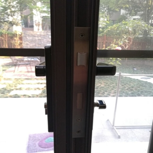 Plastic steel 9225 old lock body hand lock 8535 double door 8530 swing door balcony door lock lock core broken bridge aluminum No. 4 8535 lock body