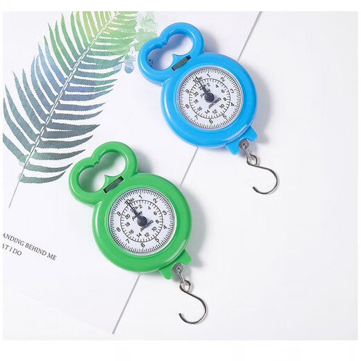 Qiaoshumo Portable Home Portable Scale Travel Spring Scale Teaching Student Scale Shopping Small Scale Express Scale Portable Scale 10kg 10KG Random Color 1 Pack