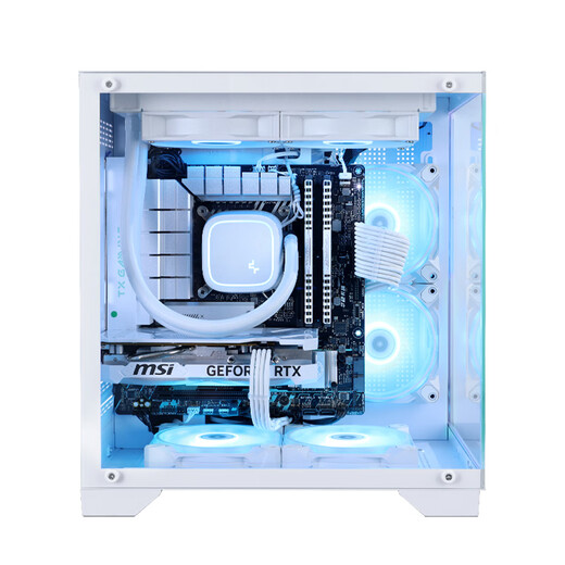 Minglongtang i5 12400F/ 13400F/5050/5060/5060TI graphics card assembly computer game office DIY desktop sea view room live broadcast e-sports host black myth high-end version i5 13400F/RTX5060 8G single host