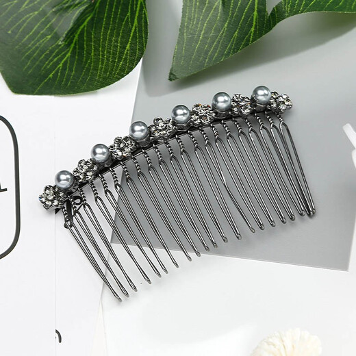 Chimera (CHIMERA) Korean version of non-slip and fall-resistant bangs hair accessories, fashionable and simple hair comb, commuting hair accessories, birthday gift for girls