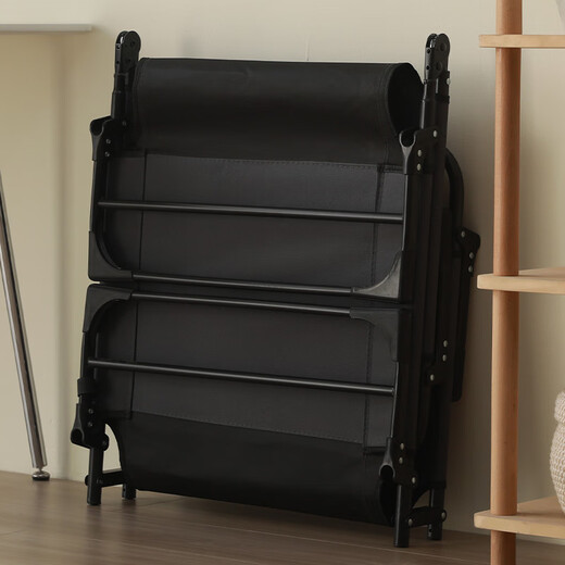 L/s Klappebett Eins tragbare Mittagspause Pause Camp Bett Büro Nickerchenbett Begleitbett Lounge Stuhl BGC865 Keine Installation Stabiler achteckiges Modelllänge 1,9 m