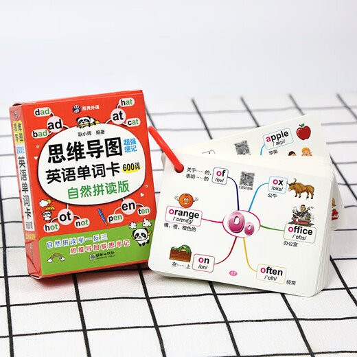 Mind map super shorthand English word card 600 words (natural spelling version)