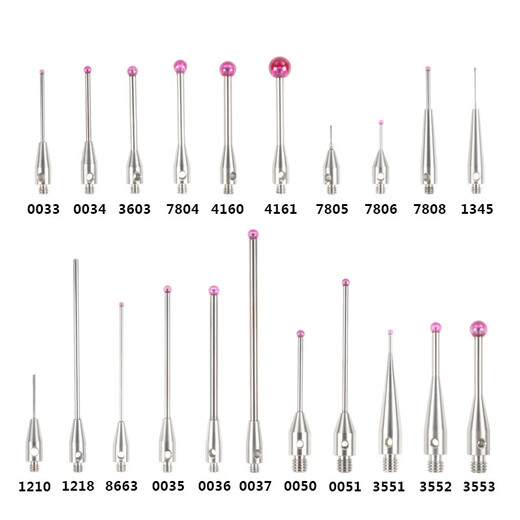 
Renishaw Style Zeiss Probe Hexcon Style Three Coordinate Style Extended Rod M2M3 No. 8 3882 Ruby 2.0*L20*M2