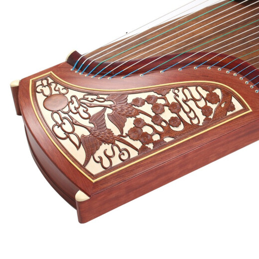Dunhuang Brand Guzheng 694l Serie de caoba Rango de actuación Zheng Shanghai Folk Musical Instrument Factory 694lc Begonia Spring Paisería