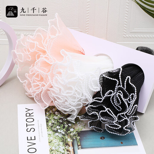 Jiuqiangu flower wrapping paper, pearl spray yarn bouquet packaging material, DIY flower wrapping paper, floral mesh, pink 3674