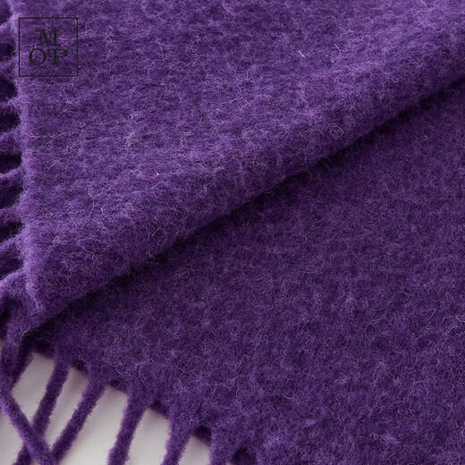 
Marc O'Polo/MOP [Same Model in Shopping Mall] New Winter Blended Heat Scarf Women Bright Purple 679