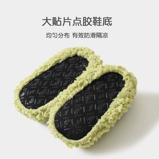 Betas baby shoes and socks, all seasons newborn baby anti-slip cool indoor toddler shoes thickened children's socks, green frog (filled velvet style in autumn and winter) L-3-4 years old