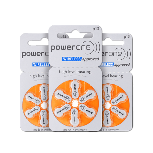 西万博助听器powerone原装专用配件电池P13P312纽扣P10电子P675锌空气 powerone P13【1板6颗】