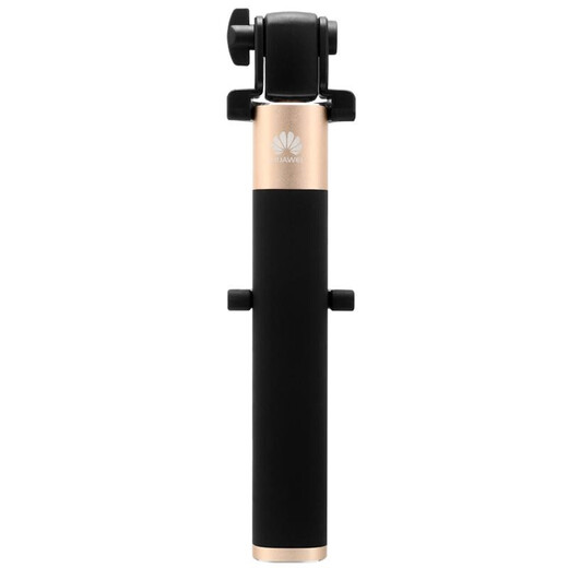 Huawei's original selfie stick is suitable for Honor, Apple, Xiaomi, oppo, vivo android mobile phone, wire-controlled camera artifact, mini and convenient to carry, second generation upgraded model - Dark Night Gold (original anti-counterfeiting) - 3.5mm headphone jack