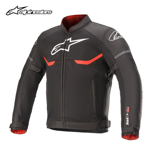 Alpinestars T SPS a星春夏季摩托车骑行服骑士服机车服通风透气防摔摩托服 黑亮红白1342 M