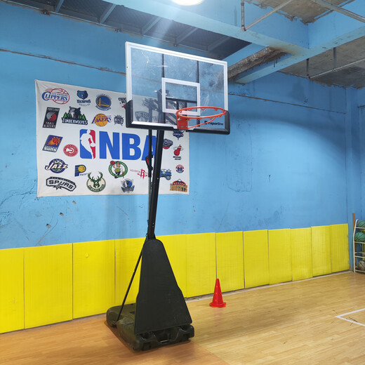 Anjian kann Geld verlieren, um erwachsene Basketballregal Home Outdoor Movable Hubing Standard 3.05 Match Shooting Rack Luxus professionelles Modell kostenloses Netzinstallationswerkzeug